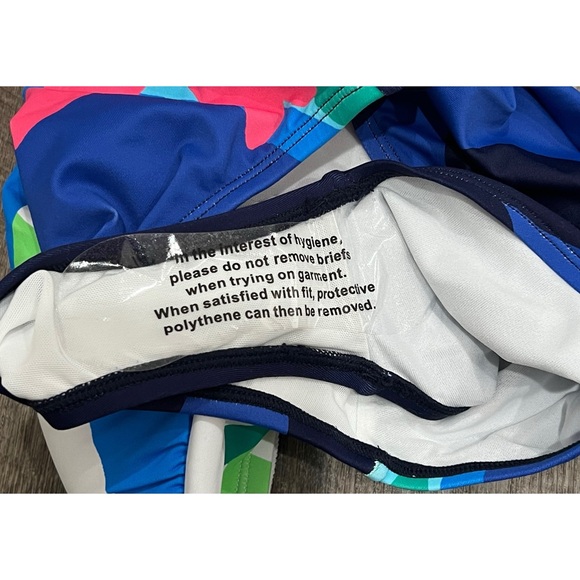 Tommy Bahama Paloma Palms Engineered Bandeau One Piece - Picture 6 of 6